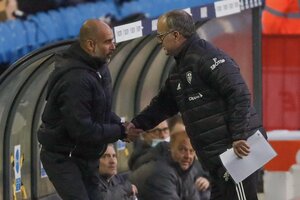 El Leeds de Bielsa es cosa seria: 1-1 ante el Manchester City de Guardiola (Fuente: Twitter Leeds)