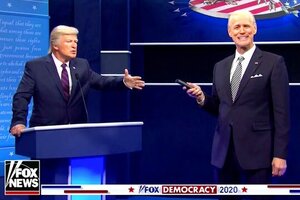 Jim Carrey imitó a Joe Biden y logró una escena épica en Saturday Night Live