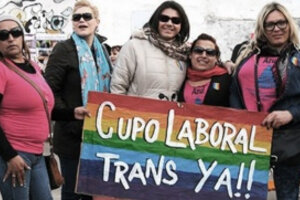 Vaqueros promulgó el cupo laboral trans (Fuente: Télam)
