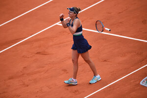"¡Lo que jugaste, Podoroska!", celebró Gabriela Sabatini (Fuente: Prensa Roland Garros)