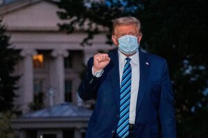 Donald Trump comparó el coronavirus con una gripe (Fuente: EFE)