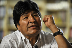Elecciones en Bolivia: Evo Morales advierte sobre posible "golpe o fraude"  (Fuente: Adrián Pérez)