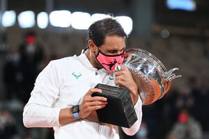 Roland Garros: Nadal se consagró campeón y es el dueño de la historia (Fuente: AFP)