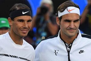 La felicitación de Federer a Nadal: "Es un verdadero honor para mí" (Fuente: AFP)