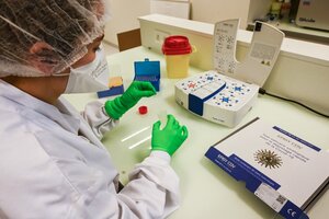Coronavirus: Francia prueba un test que arroja resultados en 40 minutos  (Fuente: AFP)