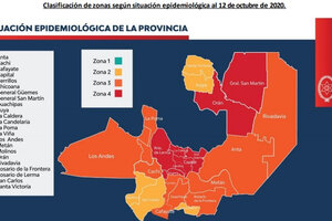 Todos los departamentos de Salta ya son de transmisión local de Covid 19