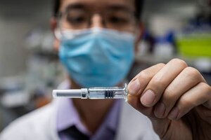 Coronavirus: una vacuna china produjo anticuerpos en mayores de 60 años (Fuente: AFP)