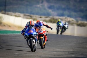 MotoGP: Alex Rins también pudo festejar