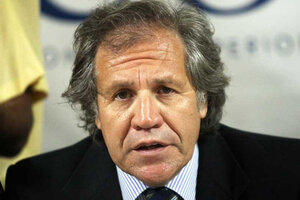 Almagro felicitó a Arce y le recordaron su rol en el golpe a Evo Morales (Fuente: DPA)