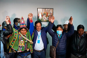 Bolivia: el retorno de la izquierda (Fuente: AFP)