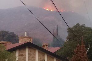 Incendios: en Córdoba y en el Delta, el fuego llega a zonas habitadas