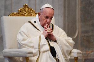 ¿Qué opinaba el Papa del matrimonio igualitario cuando era arzobispo de Buenos Aires? (Fuente: AFP)