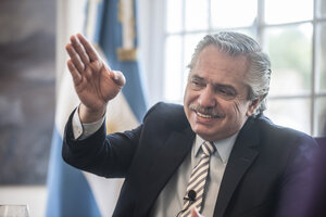 Alberto Fernández criticó al Grupo de Lima y Argentina se diferenció en la OEA (Fuente: Adrián Pérez)