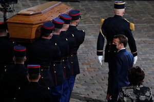 Francia despidió al profesor decapitado  (Fuente: AFP)