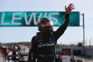 Fórmula 1: Hamilton, el más rápido en Portugal (Fuente: AFP)
