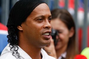 Ronaldinho, positivo de coronavirus (Fuente: DPA)