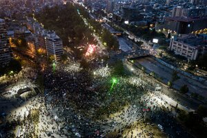 Chile votó por enterrar la Constitución de Pinochet (Fuente: AFP)