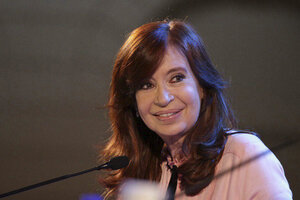 Cristina Kirchner llamó a "un acuerdo político, económico y mediático"
