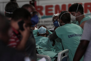 Incendio en el principal hospital de Río de Janeiro obligó a trasladar de urgencia a 175 pacientes (Fuente: EFE)