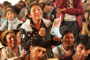 Fotogalería: la CIDH en Bolivia tras la masacre en Senkata (Fuente: Pablo Aneli)