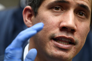 Juan Guaidó se quedó sin el oro  (Fuente: AFP)