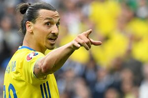 Ibrahimovic volverá a jugar para Suecia en la Eurocopa  (Fuente: AFP)
