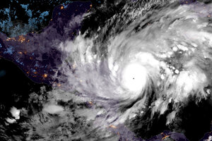 El huracán Eta comienza a hacer estragos en el Caribe norte de Nicaragua (Fuente: EFE)
