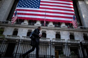 Elecciones en Estados Unidos: Wall Street pegó un salto festejando el empate y la división (Fuente: AFP)
