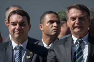 El hijo mayor de Jair Bolsonaro, imputado por corrupción (Fuente: EFE)