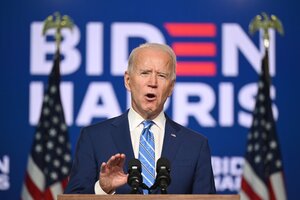 Elecciones en EE.UU.: Joe Biden aseguró que será el presidente cuando termine el conteo de votos