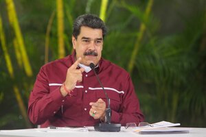 Nicolás Maduro dijo que trabajará "con paciencia" para poder dialogar con Joe Biden (Fuente: AFP)