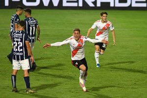 Liga Profesional: River consiguió la victoria en Mendoza ante Godoy Cruz (Fuente: Télam)