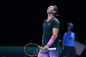 Nadal perdió el duelo de ganadores (Fuente: AFP)