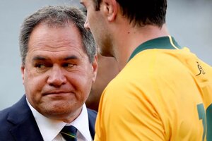 Tres Naciones: El entrenador de Australia dijo que sabe cómo ganarle a Los Pumas (Fuente: AFP)