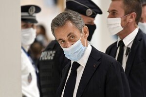 Comenzó el juicio a Nicolas Sarkozy por corrupción y tráfico de influencias (Fuente: AFP)