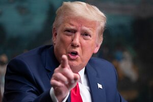Donald Trump reconoció que será "difícil" avanzar en la justicia con su denuncia de fraude (Fuente: AFP)