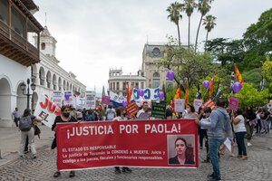Femicidio de Paola Tacacho: piden la destitución del juez Pisa (Fuente: Flor Arias Bustamente)