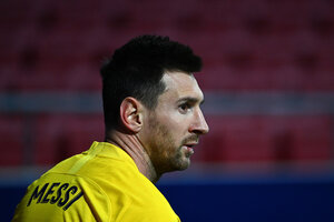 Las razones de Koeman para dejar a Messi afuera de la Champions (Fuente: AFP)