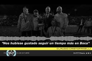 El lamento de Claudio Cristofanelli sobre su paso por Boca con Gustavo Alfaro