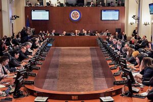Argentina se abstuvo en la resolución de la OEA que cuestionó las elecciones en Venezuela