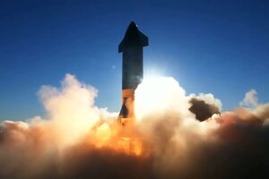 Starship: explotó el cohete de SpaceX 