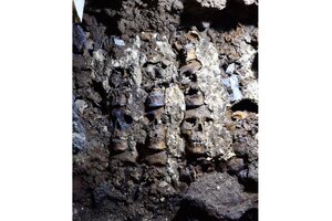 Descubrimiento histórico: hallaron una torre con 119 cráneos humanos
