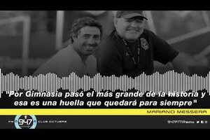 Mariano Messera: "La huella que dejó Diego Maradona en Gimnasia quedará para siempre"