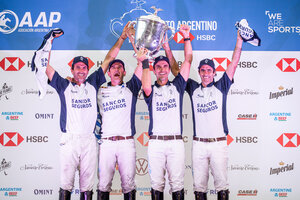 La Dolfina sigue vigente y ganó el Argentino de polo por octava vez consecutiva (Fuente: Matías Callejo/Prensa AAP)