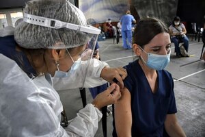 Coronavirus: Argentina está 9º en el ránking mundial de vacunaciones (Fuente: Télam)