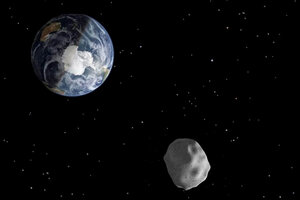 La NASA anunció el posible impacto de un asteroide contra la Tierra en 2022 (Fuente: EFE)