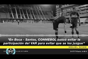 Miguel Scime y su punto de vista sobre lo sucedido entre Boca y Santos