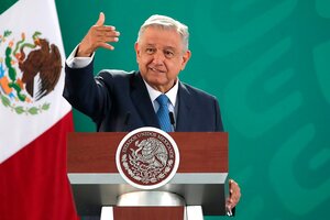 Andrés Manuel López Obrador acusó a Facebook de censurar a Donald Trump (Fuente: EFE)