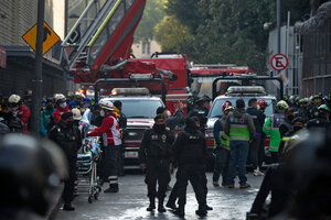 Un muerto y 30 intoxicados por un incendio en el subte de Ciudad de México (Fuente: EFE)