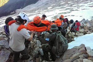 Patagonia andina: dos rescatados y una evacuada (Fuente: Télam)